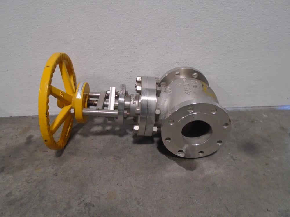 Shaw 4" 300# CF8M Globe Valve M5640